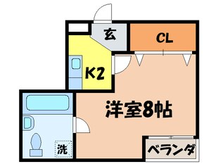 カ－サクイントの物件間取画像